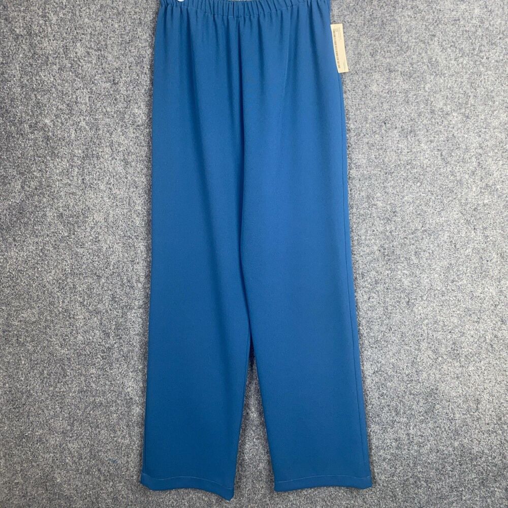 Allie Coosh Pants Womens Size 28 Blue Ocean Pull on Dress pant
